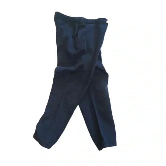 Roots Navy Blue Jogging Lounge Pants Size  12 - Picture 2 of 8